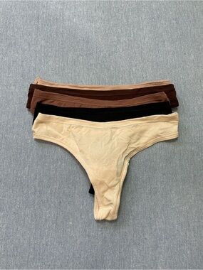 Gap Body Original Cotton Thong Panties Intimates Set Bundle Lot Size S